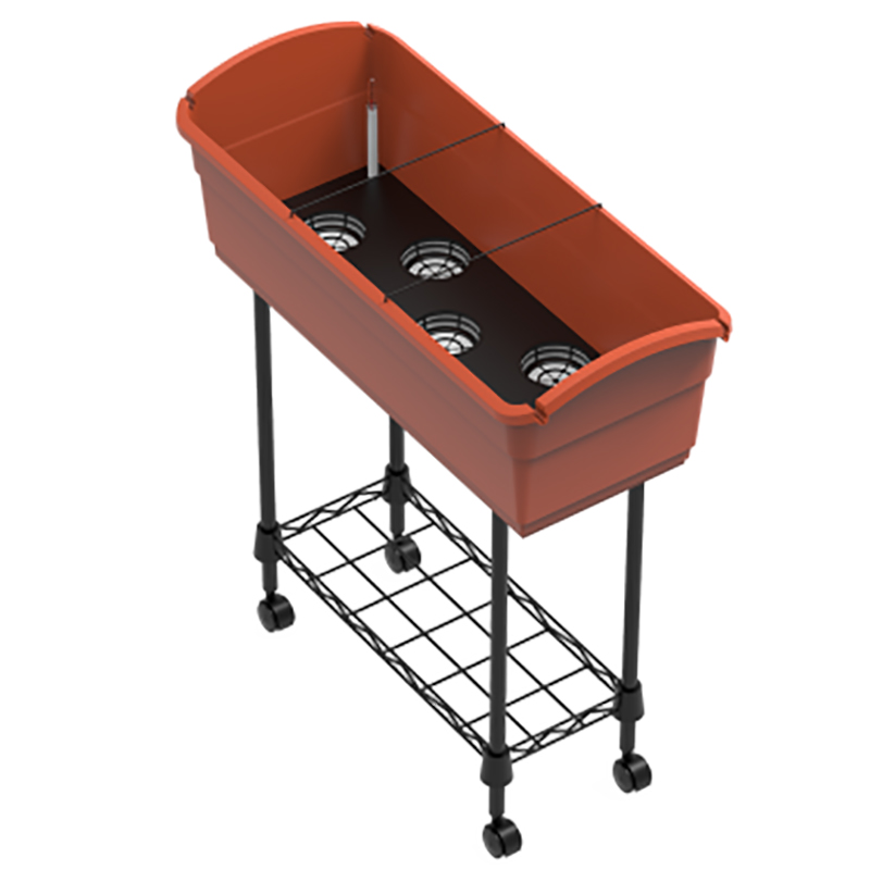Budget Hochmobiles Gartenbett mit/einem Ablagefach UF004B