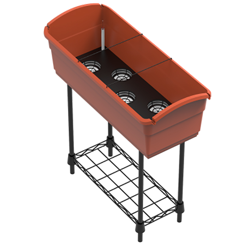 Budget Gartenhochbett mit/einem Ablagefach UF004BS