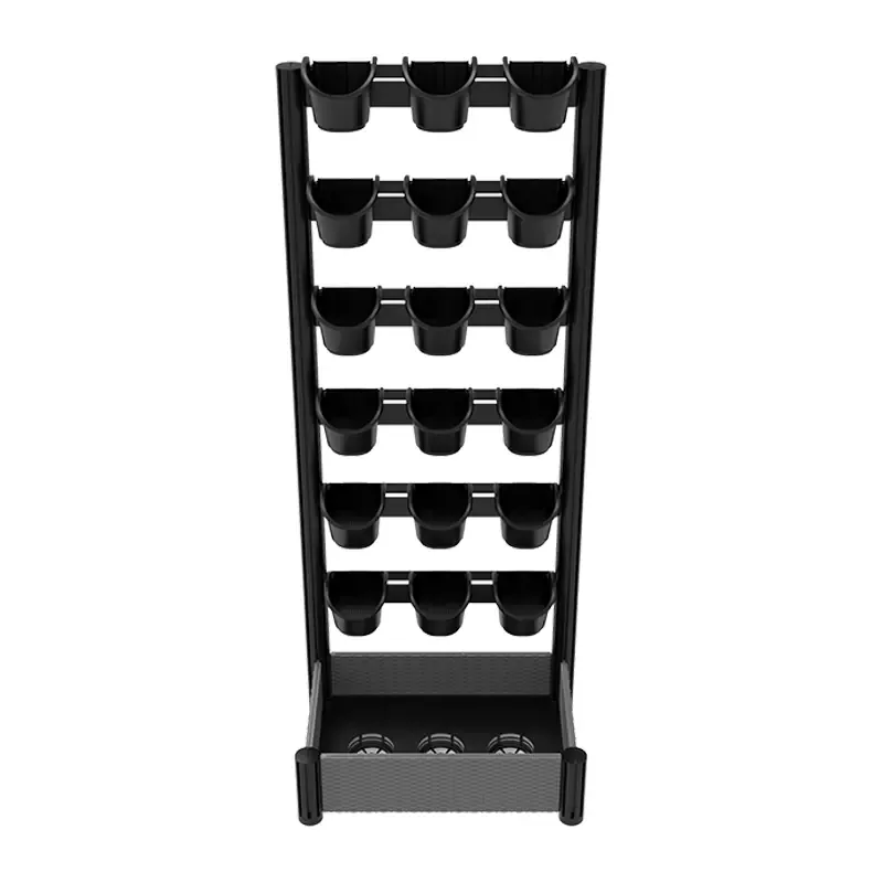 Selbststehender vertikaler Terrassengarten