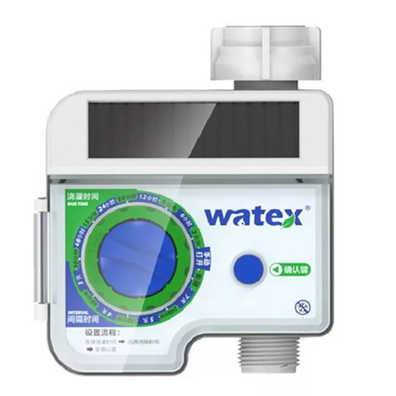 Solarbetriebener Wasserhahn-Timer